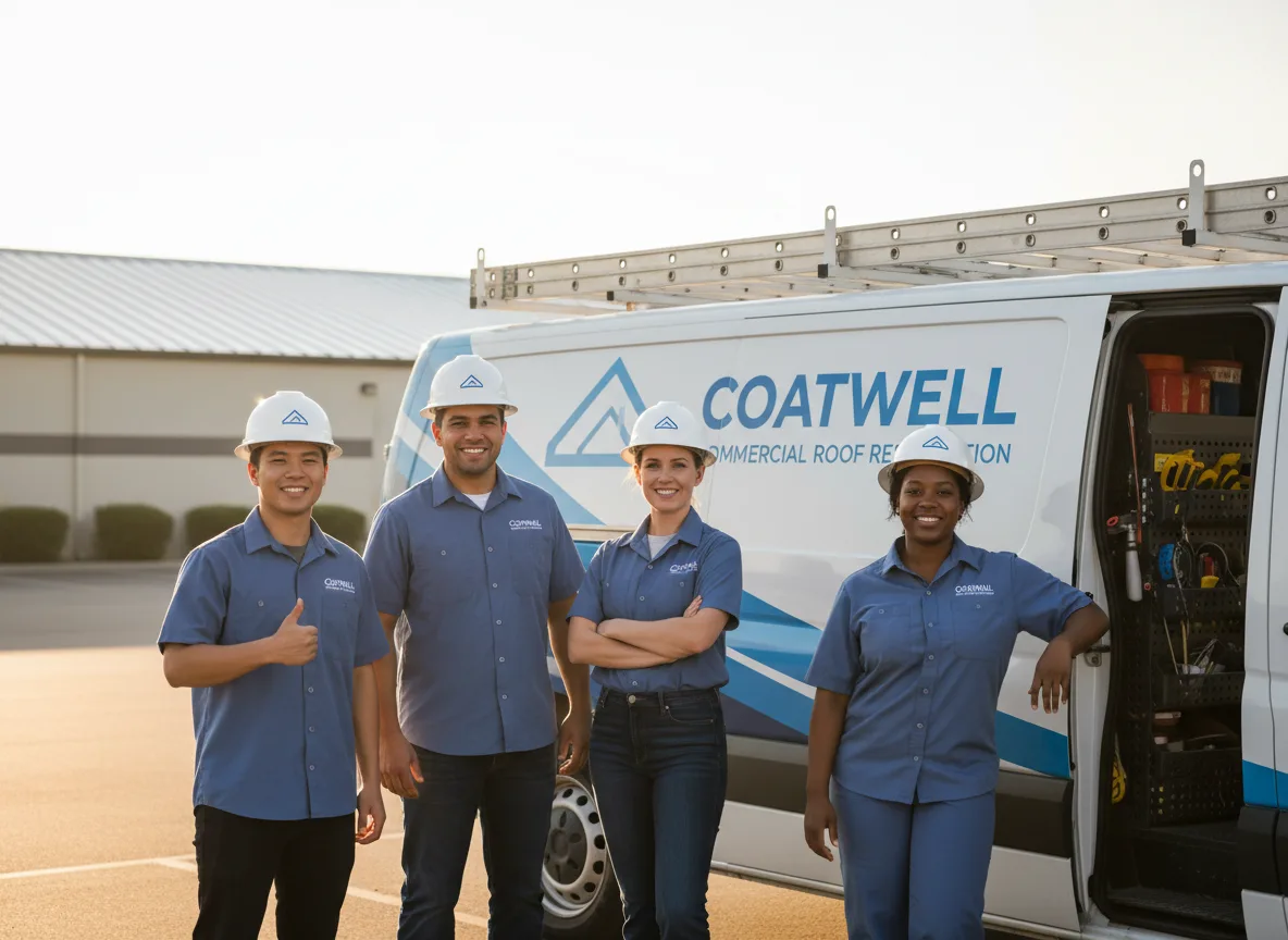 Commercial roof coating company in Blythedale, MO